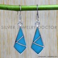 925 Sterling Silver Earrings (SJWE-184) 925 Sterling Silver Earrings (SJWE-184)