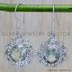 Green Amethyst 925 Sterling Silver Earrings (SJWE-187) Green Amethyst 925 Sterling Silver Earrings (SJWE-187)