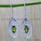 Peridot 925 Sterling Silver Earrings (SJWE-190) Peridot 925 Sterling Silver Earrings (SJWE-190)