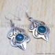 Chalcedony 925 Sterling Silver Earrings (SJWE-2)