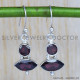 Garnet 925 Sterling Silver Earrings (SJWE-202) Garnet 925 Sterling Silver Earrings (SJWE-202)
