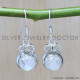 Rainbow Moonstone 925 Sterling Silver Earrings (SJWE-203) Rainbow Moonstone 925 Sterling Silver Earrings (SJWE-203)