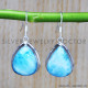 Larimar 925 Sterling Silver Earrings (SJWE-204) Larimar 925 Sterling Silver Earrings (SJWE-204)