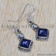 Lapis Lazuli 925 Sterling Silver Earrings (SJWE-217) Lapis Lazuli 925 Sterling Silver Earrings (SJWE-217)