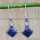 Lapis Lazuli 925 Sterling Silver Earrings (SJWE-217) Lapis Lazuli 925 Sterling Silver Earrings (SJWE-217)