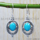 Turquoise 925 Sterling Silver Earrings (SJWE-22) Turquoise 925 Sterling Silver Earrings (SJWE-22)