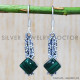 Malachite 925 Sterling Silver Earrings (SJWE-221) Malachite 925 Sterling Silver Earrings (SJWE-221)