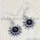 Garnet 925 Sterling Silver Earrings (SJWE-227) Garnet 925 Sterling Silver Earrings (SJWE-227)