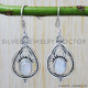 Rainbow Moonstone 925 Sterling Silver Earrings (SJWE-23) Rainbow Moonstone 925 Sterling Silver Earrings (SJWE-23)