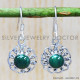 Malachite 925 Sterling Silver Earrings (SJWE-230) Malachite 925 Sterling Silver Earrings (SJWE-230)