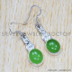 Prehnite 925 Sterling Silver Earrings (SJWE-237) Prehnite 925 Sterling Silver Earrings (SJWE-237)