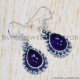 Amethyst 925 Sterling Silver Earrings (SJWE-240) Amethyst 925 Sterling Silver Earrings (SJWE-240)
