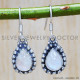 Rainbow Moonstone 925 Sterling Silver Earrings (SJWE-246) Rainbow Moonstone 925 Sterling Silver Earrings (SJWE-246)