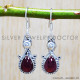 Garnet 925 Sterling Silver Earrings (SJWE-248) Garnet 925 Sterling Silver Earrings (SJWE-248)