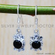 Black Onyx 925 Sterling Silver Earrings (SJWE-251) Black Onyx 925 Sterling Silver Earrings (SJWE-251)