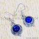 Lapis Lazuli 925 Sterling Silver Earrings (SJWE-252) Lapis Lazuli 925 Sterling Silver Earrings (SJWE-252)