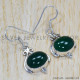 Green Onyx 925 Sterling Silver Earrings (SJWE-266) Green Onyx 925 Sterling Silver Earrings (SJWE-266)