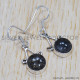 Black Rutile 925 Sterling Silver Earrings (SJWE-271) Black Rutile 925 Sterling Silver Earrings (SJWE-271)