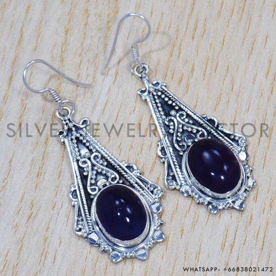 Amethyst 925 Sterling Silver Earrings (SJWE-281) Amethyst 925 Sterling Silver Earrings (SJWE-281)