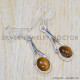 Tiger Eye 925 Sterling Silver Earrings (SJWE-286) Tiger Eye 925 Sterling Silver Earrings (SJWE-286)