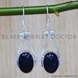 Sunstone 925 Sterling Silver Earrings (SJWE-290)