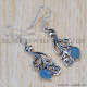 Chalcedony 925 Sterling Silver Earrings (SJWE-291)