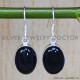 Black Onyx 925 Sterling Silver Earrings (SJWE-296) Black Onyx 925 Sterling Silver Earrings (SJWE-296)