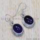 Amethyst 925 Sterling Silver Earrings (SJWE-305) Amethyst 925 Sterling Silver Earrings (SJWE-305)