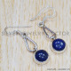 Lapis Lazuli 925 Sterling Silver Earrings (SJWE-314) Lapis Lazuli 925 Sterling Silver Earrings (SJWE-314)