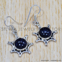 Sunstone 925 Sterling Silver Earrings (SJWE-317) Sunstone 925 Sterling Silver Earrings (SJWE-317)
