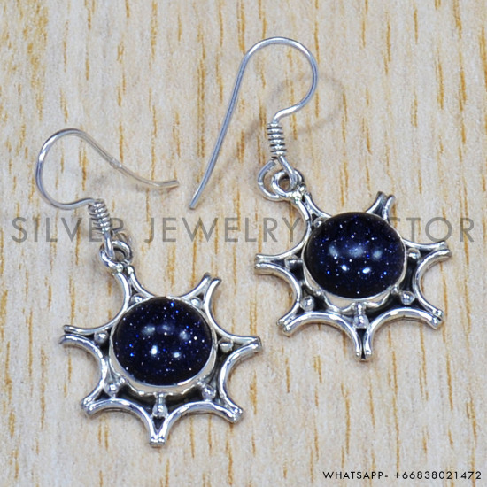 Sunstone 925 Sterling Silver Earrings (SJWE-317) Sunstone 925 Sterling Silver Earrings (SJWE-317)