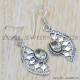 Green Amethyst 925 Sterling Silver Earrings (SJWE-328) Green Amethyst 925 Sterling Silver Earrings (SJWE-328)