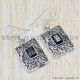 Smoky Quartz 925 Sterling Silver Earrings (SJWE-340) Smoky Quartz 925 Sterling Silver Earrings (SJWE-340)