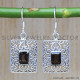 Smoky Quartz 925 Sterling Silver Earrings (SJWE-340) Smoky Quartz 925 Sterling Silver Earrings (SJWE-340)