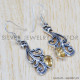 Citrine 925 Sterling Silver Earrings (SJWE-353) Citrine 925 Sterling Silver Earrings (SJWE-353)