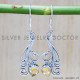 Citrine 925 Sterling Silver Earrings (SJWE-353) Citrine 925 Sterling Silver Earrings (SJWE-353)