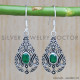 Green Onyx 925 Sterling Silver Earrings (SJWE-361) Green Onyx 925 Sterling Silver Earrings (SJWE-361)