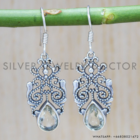 925 Sterling Silver Earrings (SJWE-366) 925 Sterling Silver Earrings (SJWE-366)
