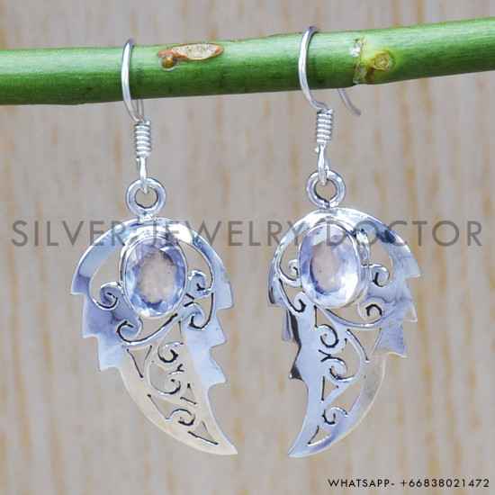 925 Sterling Silver Earrings (SJWE-376)