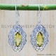 Peridot 925 Sterling Silver Earrings (SJWE-382) Peridot 925 Sterling Silver Earrings (SJWE-382)