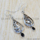 Smoky Quartz 925 Sterling Silver Earrings (SJWE-383) Smoky Quartz 925 Sterling Silver Earrings (SJWE-383)