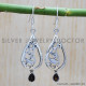 Smoky Quartz 925 Sterling Silver Earrings (SJWE-383) Smoky Quartz 925 Sterling Silver Earrings (SJWE-383)
