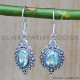 Blue Topaz 925 Sterling Silver Earrings (SJWE-392) Blue Topaz 925 Sterling Silver Earrings (SJWE-392)