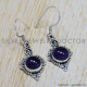 Amethyst 925 Sterling Silver Earrings (SJWE-4)
