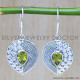 Peridot 925 Sterling Silver Earrings (SJWE-401) Peridot 925 Sterling Silver Earrings (SJWE-401)