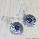 Garnet 925 Sterling Silver Earrings (SJWE-402)