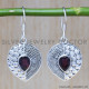 Garnet 925 Sterling Silver Earrings (SJWE-402)