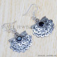 Black Onyx 925 Sterling Silver Earrings (SJWE-403) Black Onyx 925 Sterling Silver Earrings (SJWE-403)