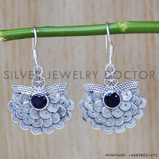 Black Onyx 925 Sterling Silver Earrings (SJWE-403) Black Onyx 925 Sterling Silver Earrings (SJWE-403)