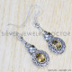 Citrine 925 Sterling Silver Earrings (SJWE-405) Citrine 925 Sterling Silver Earrings (SJWE-405)